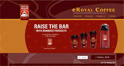 Desktop Screenshot of eroyalcoffee.com