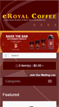 Mobile Screenshot of eroyalcoffee.com